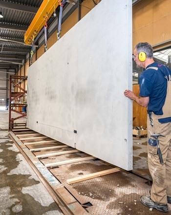  Prefab beton  kozijnen en houtskeletbouw Houkesloot 